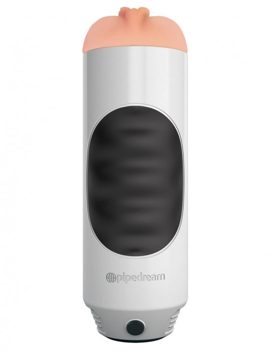 Мастурбатор-вагина Extreme Toyz Mega Grip Vibrating Stroker Mouth - Pipedream - в Балаково купить с доставкой