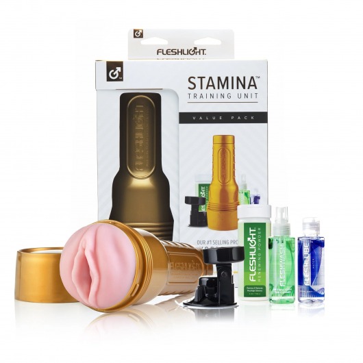 Набор для мастурбации Fleshlight Stamina Training Unit - Fleshlight - в Балаково купить с доставкой