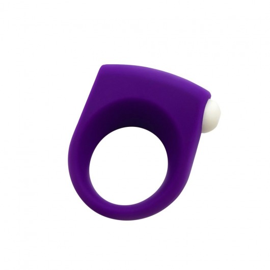 Фиолетовое эрекционное кольцо Puggle Vibrating Ring with Bullet - Adrien Lastic - в Балаково купить с доставкой