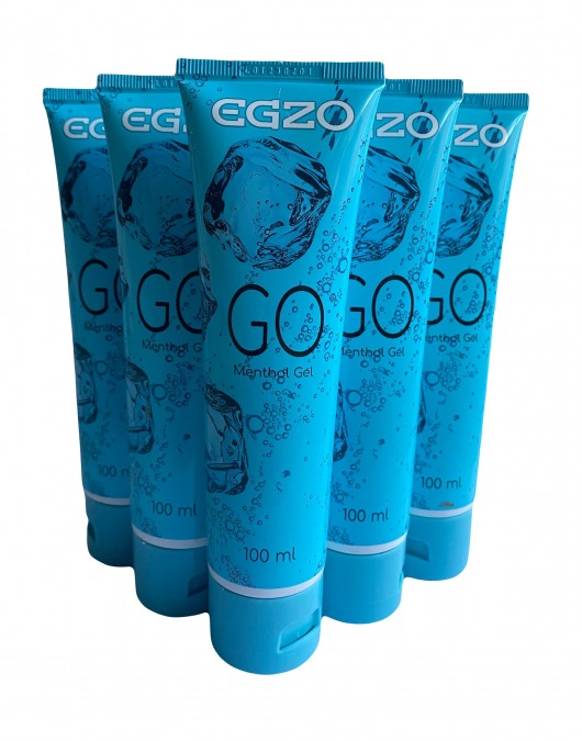 Набор из 5 пролонгирующих лубрикантов на водной основе Egzo Go (по 100 мл.) - EGZO - купить с доставкой в Балаково