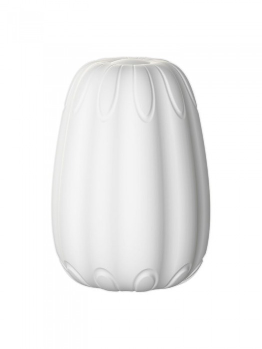 Белый мастурбатор-яйцо Bisedze - LoveStore - в Балаково купить с доставкой