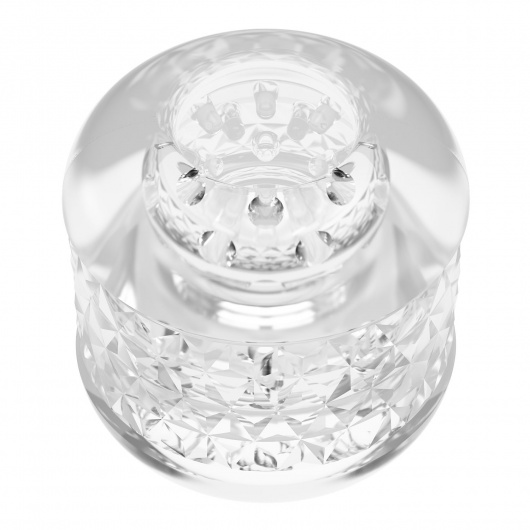 Прозрачный сквозной мастурбатор Crystle - Baile - в Балаково купить с доставкой