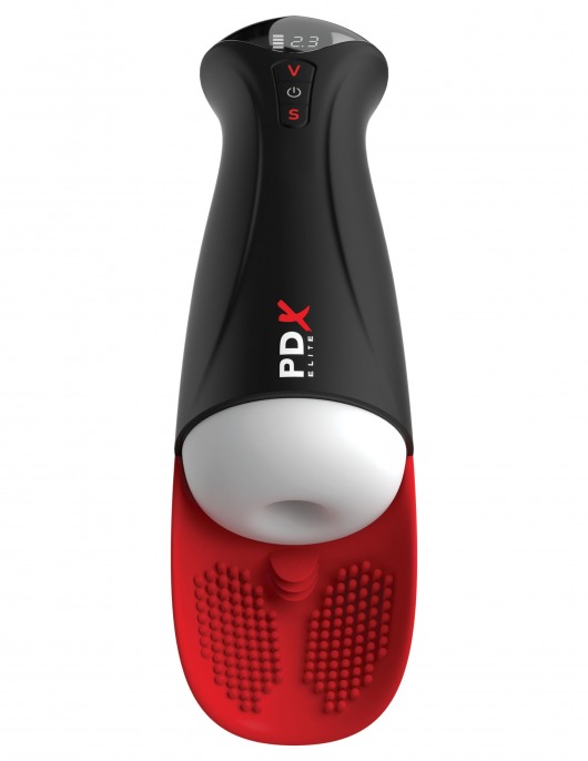 Мастурбатор в колбе с вибрацией Fuck-O-Matic Pro XL - Pipedream - в Балаково купить с доставкой
