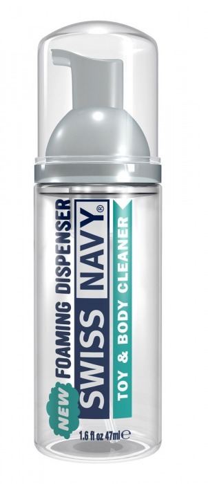 Очищающая пенка для игрушек и тела Toy   Body Cleaner Foamer - 47 мл. - Swiss navy - купить с доставкой в Балаково