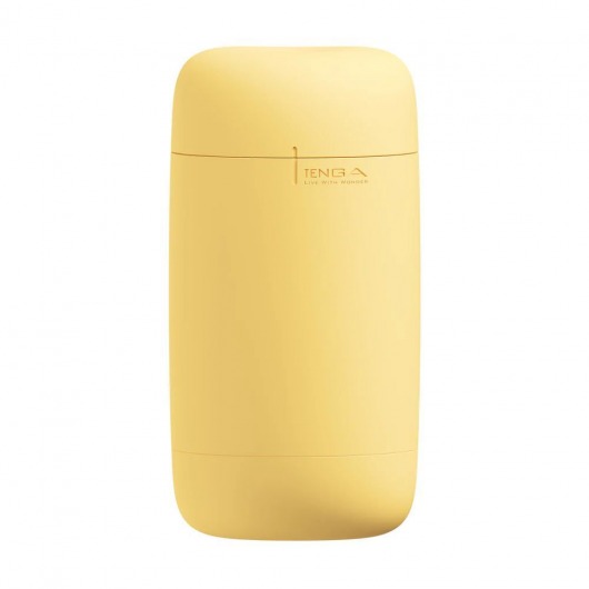 Желтый мастурбатор Tenga Puffy - Tenga - в Балаково купить с доставкой