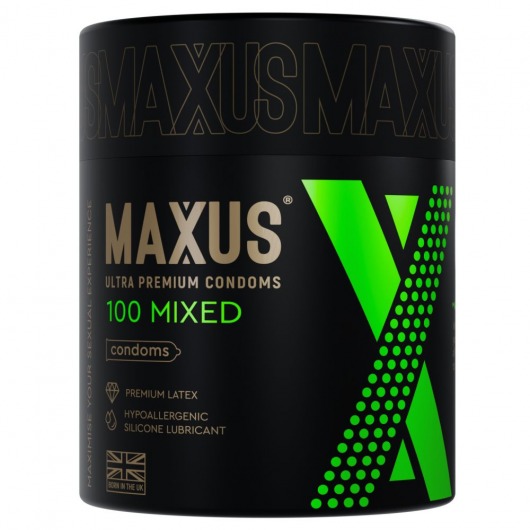 Презервативы MAXUS Mixed - 100 шт. - Maxus - купить с доставкой в Балаково