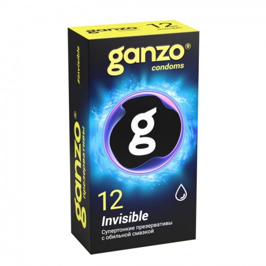 Супертонкие презервативы Ganzo Invisible - 12 шт. - Ganzo - купить с доставкой в Балаково