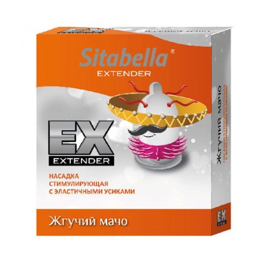 Стимулирующая насадка Sitabella Extender  Жгучий мачо - Sitabella - купить с доставкой в Балаково