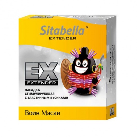 Стимулирующая насадка Sitabella Extender  Воин Масаи - Sitabella - купить с доставкой в Балаково
