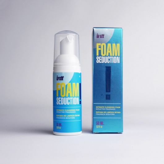 Очищающая пенка для тела Foam Seduction - 50 мл. - INTT - купить с доставкой в Балаково