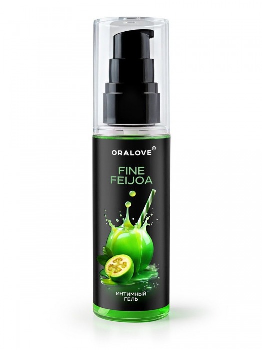 Съедобная смазка на водной основе с ароматом фейхоа - 60 гр. - Биоритм - купить с доставкой в Балаково