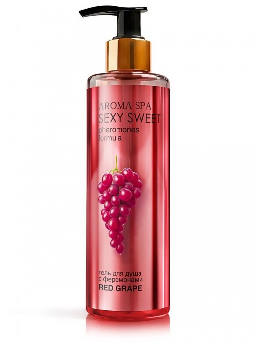 Гель для душа с феромонами и ароматом винограда Red Grape - 200 мл. -  - Магазин феромонов в Балаково