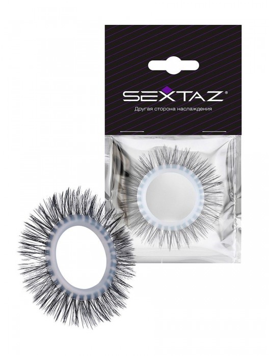 Круглое эрекционное кольцо с длинными «ресничками» - Sextaz - в Балаково купить с доставкой
