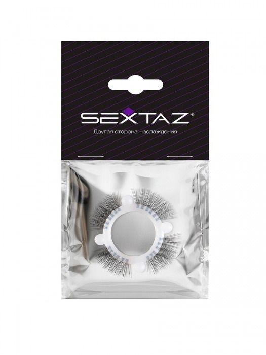 Эластичное кольцо с «ресничками» и 4 шариками - Sextaz - в Балаково купить с доставкой