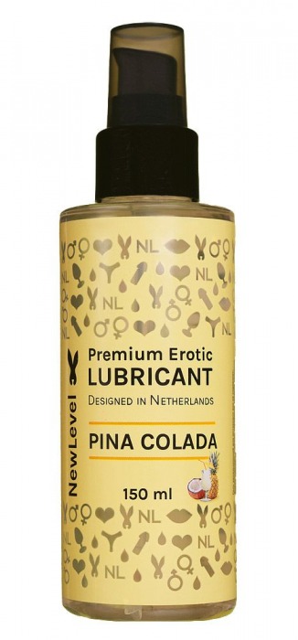 Ароматизированный лубрикант на водной основе NewLevel Pina Colada - 150 мл. - NewLevel - купить с доставкой в Балаково