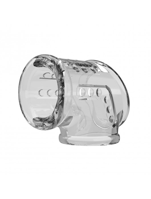 Прозрачная насадка на пенис и мошонку - Baile - в Балаково купить с доставкой