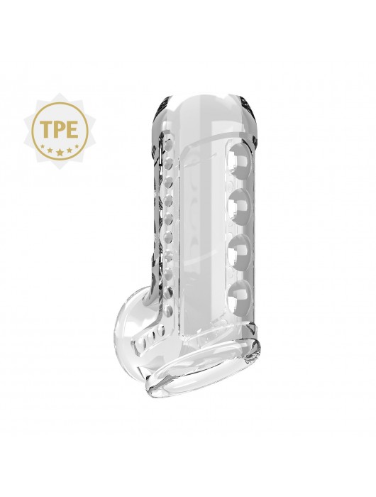 Прозрачная насадка на пенис Farrel - Baile - в Балаково купить с доставкой