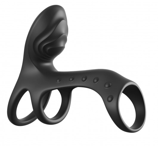 Черная насадка на пенис Ultimate Couples Cage Pro - Pipedream - в Балаково купить с доставкой