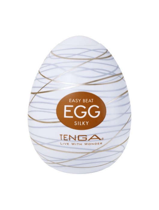 Мастурбатор-яйцо Tenga Egg Silky - Tenga - в Балаково купить с доставкой