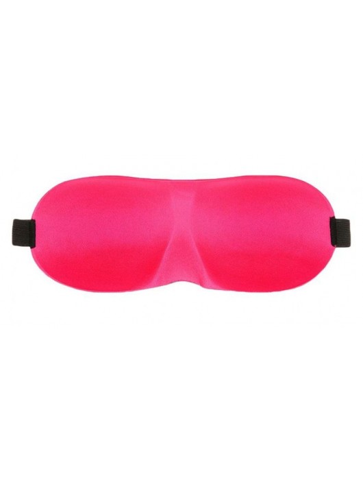 Розовая глухая маска на резинке - Sitabella - купить с доставкой в Балаково