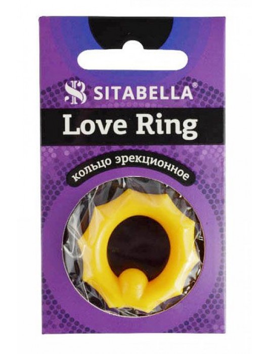 Цветное эрекционное кольцо Love Ring - Sitabella - в Балаково купить с доставкой