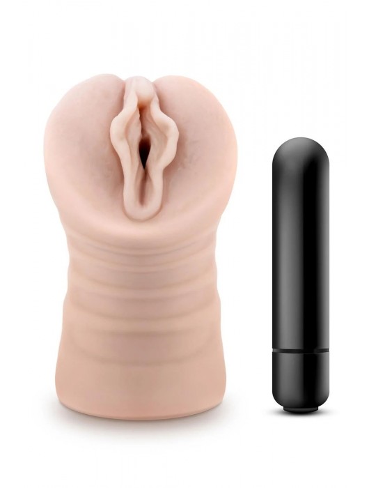 Телесный мастурбатор-вагина Destini - Blush Novelties - в Балаково купить с доставкой