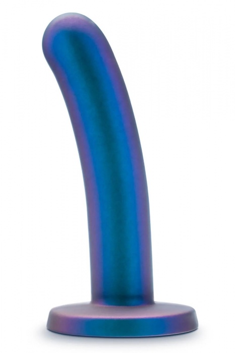 Синяя насадка с гладкой поверхностью Surrender 5.75 Inch Intermediate Pegging Dildo - 14,6 см. - Blush Novelties - купить с доставкой в Балаково
