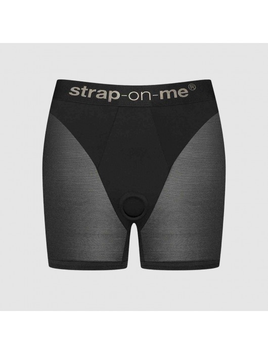 Трусики-шорты для фиксации насадок Strap-on-me Harness Lingerie Halo - size S - Strap-on-me - купить с доставкой в Балаково