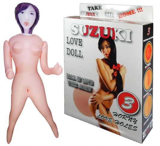 Надувная секс-кукла Suzuki - Boys of Toys - в Балаково купить с доставкой