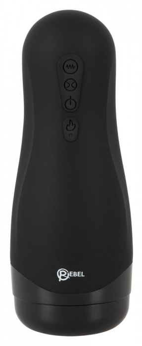Черный вибромастурбатор с подогревом Masturbator with 3 Functions - Orion - в Балаково купить с доставкой
