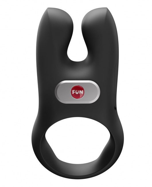 Черное эрекционное виброкольцо Nos - Fun Factory - в Балаково купить с доставкой