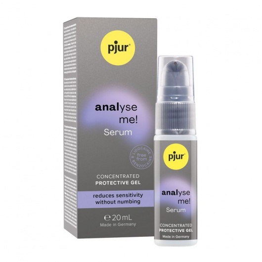 Расслабляющая анальная сыворотка pjur Analyse Me Serum - 20 мл. - Pjur - купить с доставкой в Балаково