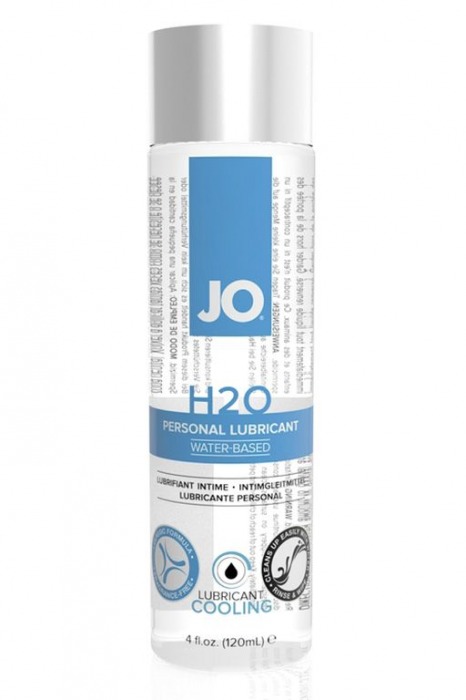 Охлаждающий лубрикант на водной основе JO Personal Lubricant H2O COOLING - 120 мл. - System JO - купить с доставкой в Балаково