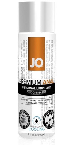 Анальный охлаждающий лубрикант на силиконовой основе JO PREMIUM ANAL COOLING - 60 мл. - System JO - купить с доставкой в Балаково