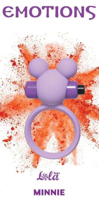 Сиреневое эрекционное виброколечко Emotions Minnie - Lola Games - в Балаково купить с доставкой