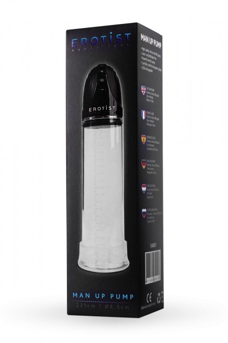 Автоматическая вакуумная помпа Man up pump - Erotist Adult Toys - в Балаково купить с доставкой