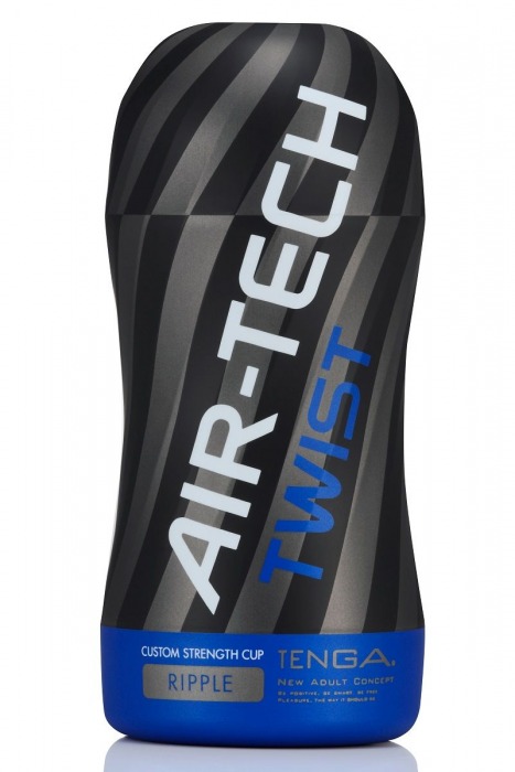 Мастурбатор с регулируемой плотностью обхвата Custom Strength CUP Twist Ripple - Tenga - в Балаково купить с доставкой