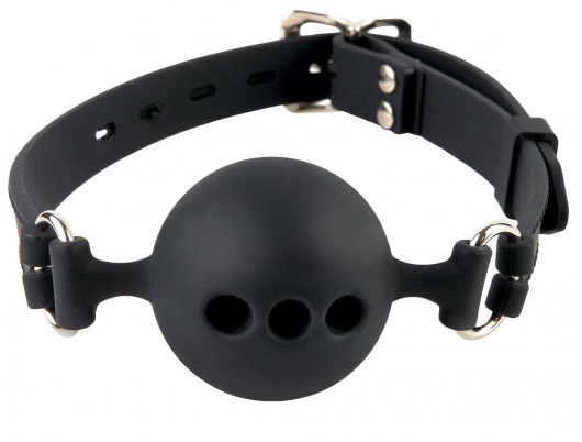 Силиконовый кляп-шар с отверстиями для дыхания Silicone Breathable Ball Gag Small - Pipedream - купить с доставкой в Балаково