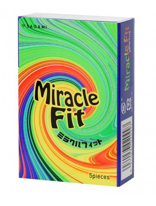 Презервативы Sagami Xtreme Miracle Fit - 5 шт. - Sagami - купить с доставкой в Балаково