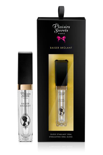 Стимулирующий блеск для губ Baiser Brulant Gloss Plaisirs Secrets - 7 мл. - Plaisir Secret - купить с доставкой в Балаково