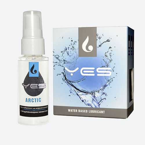 Интимный гель-лубрикант Yes Arctic с продлевающим эффектом - 30 мл. - Sitabella - купить с доставкой в Балаково
