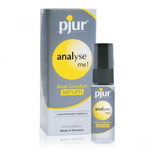 Анальный спрей pjur ANALYSE ME Serum - 20 мл. - Pjur - купить с доставкой в Балаково