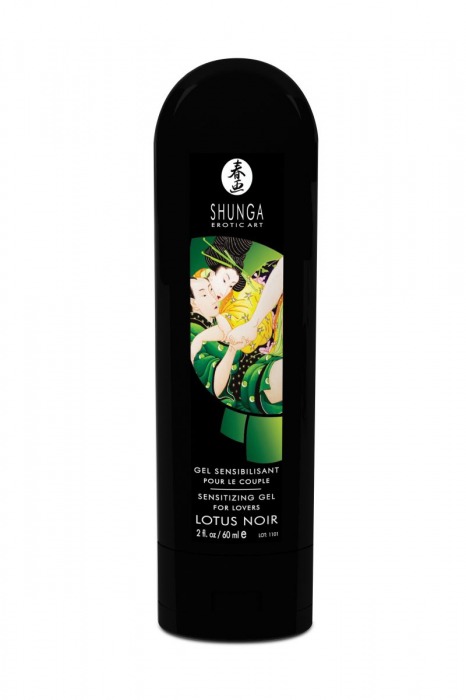 Интимный гель для пар, усиливающий наслаждение, Lotus Noir - 60 мл. - Shunga - купить с доставкой в Балаково