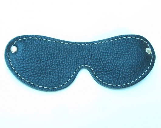 Кожаная маска на глаза - БДСМ Арсенал - купить с доставкой в Балаково