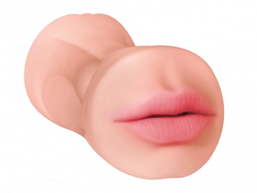 Двусторонний мастурбатор Goddess of Love - вагина и ротик - Lola Games - в Балаково купить с доставкой