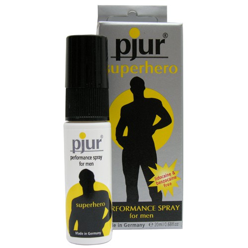 Пролонгирующий мужской спрей pjur SUPERHERO spray - 20 мл. - Pjur - купить с доставкой в Балаково