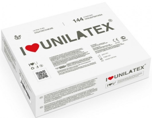 Ультратонкие презервативы Unilatex Ultra Thin - 144 шт. - Unilatex - купить с доставкой в Балаково