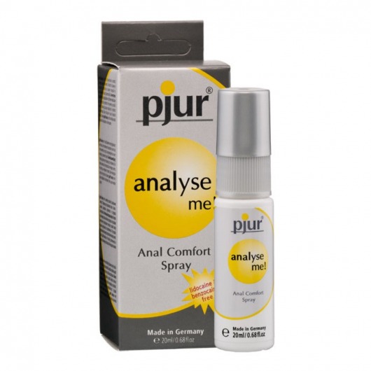Обезболивающий анальный спрей pjur ANALYSE ME - 20 мл. - Pjur - купить с доставкой в Балаково