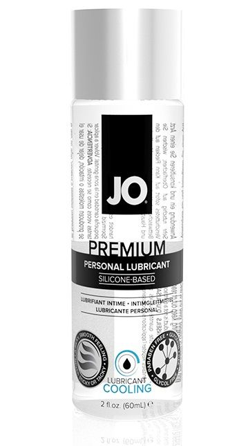 Охлаждающий лубрикант на силиконовой основе JO Personal Premium Lubricant Cooling - 60 мл. - System JO - купить с доставкой в Балаково