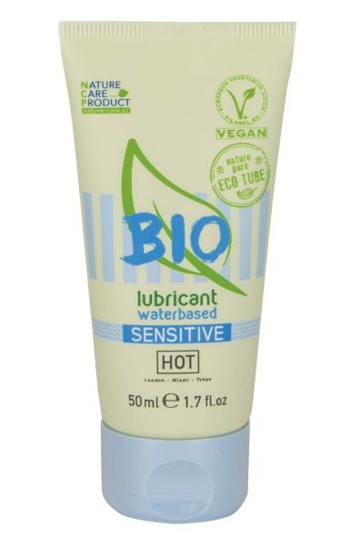 Органический лубрикант для чувствительной кожи Bio Sensitive - 50 мл. - HOT - купить с доставкой в Балаково